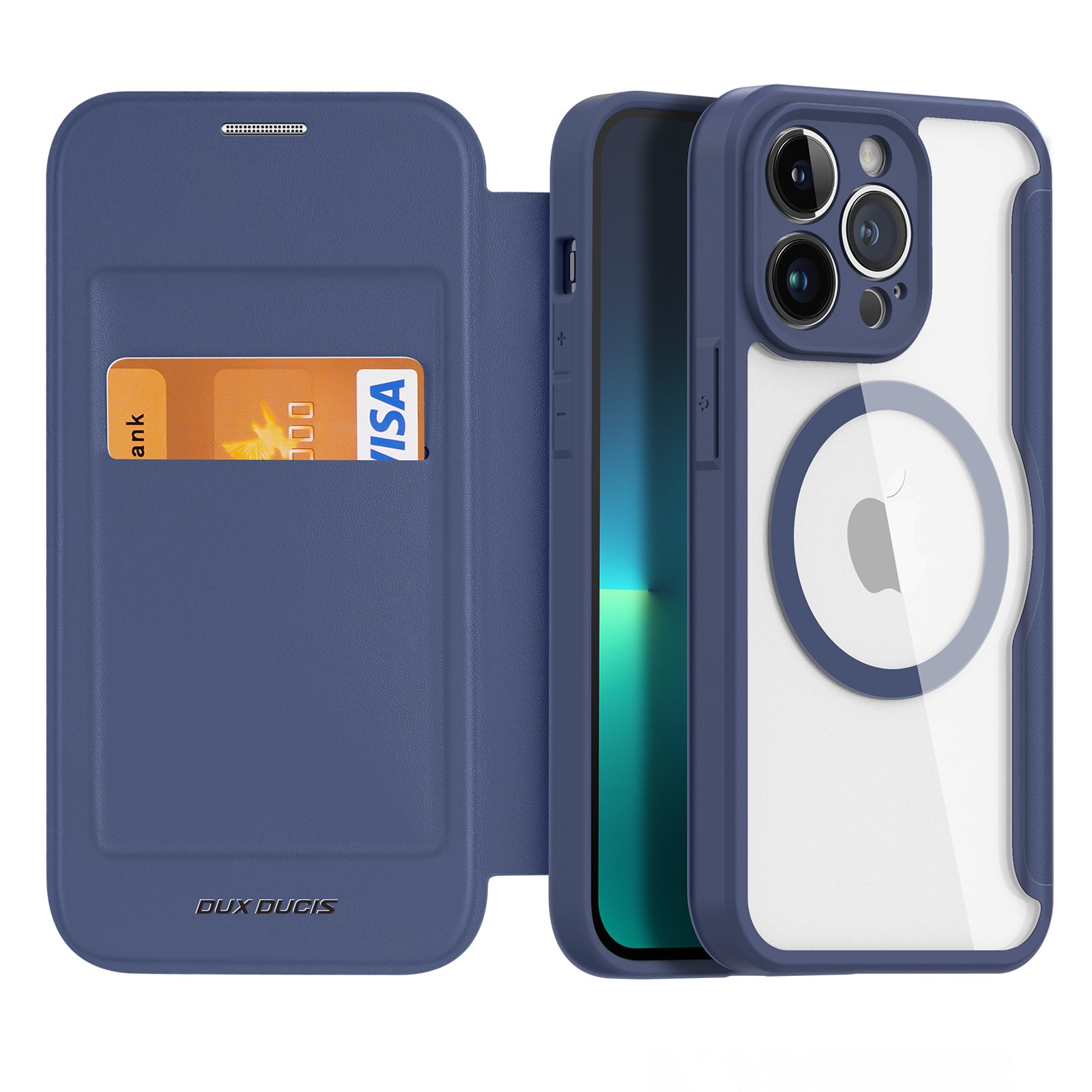 DUX DUCIS Skin X Pro Phone Case for iPhone 13 Pro 6.1 inch Anti-drop PU Leather Folio Flip Phone Cover Stand DUX DUCIS Skin X Pro Phone Case for iPhone 13 Pro 6.1 inch Anti-drop PU Leather Folio Flip Phone Cover Stand